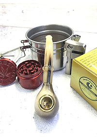 Tẩu Thuốc Sừng Trâu Trắng Cao Cấp – Mã TTLCC-01