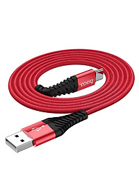 Cáp sạc dây dù HOCO X38 USB Type-C 1,2m (màu ngẫu nhiên)