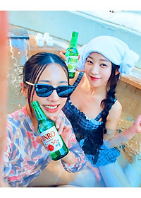 [CHÍNH HÃNG] Soju Hàn Quốc JINRO VỊ BƯỞI 360ml - Combo 6 chai