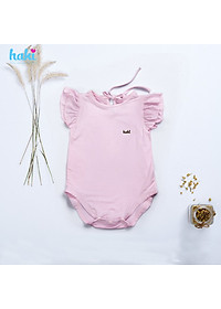 Bộ bodychip cánh tiên vải tre cao cấp cho bé sơ sinh - 1 tuổi HAKI BB031 (4-10kg) + Set áo liền quần chất liệu cao cấp xuất khẩu Canada siêu mềm mịn Haki; bodysuit cho bé gái, baby bodysuit, bamboo fabric