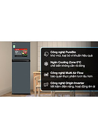 Tủ lạnh Toshiba Inverter 253 lít GR-RT329WE-PMV(52) - Hàng Chính Hãng (Chỉ giao HCM)