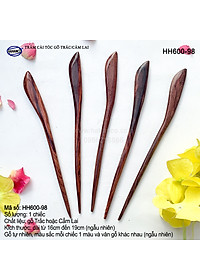 Trâm cài tóc bằng gỗ Cẩm Lai/Trắc (Đủ kiểu dáng) HH600 - phong cách cổ trang, điêu khắc sang chảnh HOT TREND cho nữ  - HAHANCO