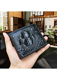 Ví Da Cá Sấu 2 Mặt Đan Viền [GÙ CÁ SẤU RẤT ĐẸP]