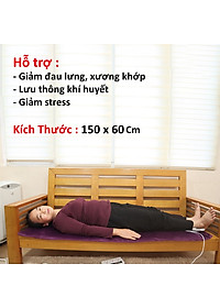 Thảm Ngải Cứu Điện, Đệm Sưởi Ngải Cứu Đông Y Hỗ Trợ Đau Vai Gáy, Đau Lưng Nhức Mỏi Xương Khớp