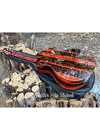 Đàn Guitar Acoustic Solid Top vát hông gỗ nhập khẩu cao cấp Eboni A1 Mã ST-X4
