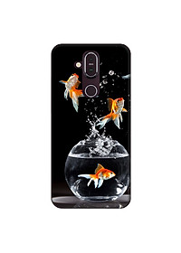 Ốp lưng dành cho điện thoại Nokia 8.1 Cá Vàng Tung Bay