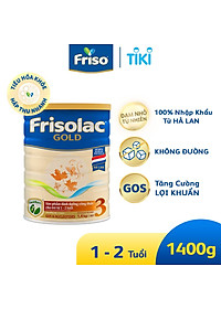 Sữa Bột Frisolac Gold 3 1400g (Dành Cho Trẻ Từ 1 - 2 Tuổi)