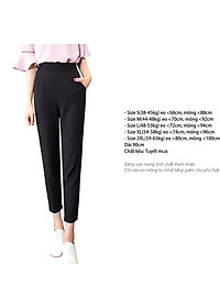 Quần baggy nữ lưng cao công sở đẹp Doloxi khóa sườn cạp chun sau co giãn Q435