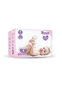 Tã bỉm quần Smee Parents choice S60 (3-7 kg)