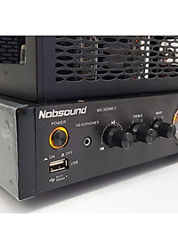 Bộ Pre Amply Đèn Hifi Nobsound MS-30D MKII Tích Hợp Giải Mã DAC Hỗ Trợ Kết Nối Bluetooth, Cổng USB, Quang, Coaxial PD - Hàng Chính Hãng