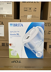 Bình Lọc Nước BRITA Marella XL White - 3.5L (Kèm Maxtra Pro)