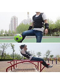 Áo tạ thể lực Oxford 50kg có thể điều chỉnh chuyên dụng tập luyện khi đánh quyền anh