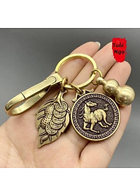 Móc Khóa Xe 12 Con Giáp phong thủy THEO BẢN MỆNH- Đem lại sức khỏe, tài lộc, may mắn, bình an