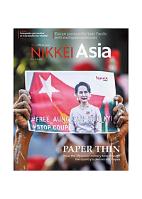 Hình ảnh Nikkei Asian Review: Nikkei Asia - 2021: PAPER THIN - 6.20, tạp chí kinh tế nước ngoài, nhập khẩu từ Singapore