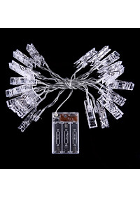 Dây Đèn LED Kẹp Ảnh Trang Trí Lễ Tết, Sinh Nhật, Nhà Cửa - Nhiều Kích Cỡ
