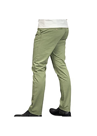 Quần kaki dài nam thời trang Hàn Quốc cao cấp màu Xanh rêu cực hot