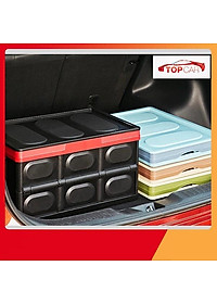 ️GỌN GÀNG️ Hộp Đựng Đồ Tiện Dụng Có Thể Gập Gọn Chịu Sức Nặng Đến 56Kg Để Đồ Cốp Sau Ô Tô