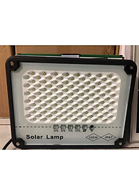 Đèn Năng Lượng Mặt Trời Solar Lamp 100W- Đèn Chống Lóa 100W | Sản phẩm sử dụng 100% năng lượng mặt trời, có điều khiển từ xa tiện lợi và thông minh