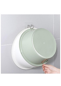 Combo 2 móc dính tường treo chậu nhà tắm, móc inox treo đồ gia đình tiện tiện ích 