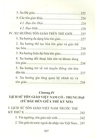 Lịch Sử Tôn Giáo Thế Giới Và Việt Nam (Tái bản) - PGS.TS. Nguyễn Phú Lợi
