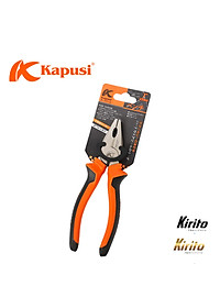 Kìm điện Kapusi Japan kích cỡ 7 inch chính hãng chất liệu thép CRV k8022