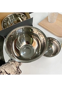 Set 3 Âu Inox Trộn Bột, Làm Bánh Tiện Ích Zwilling Hàng Đức 17- 21- 26cm- Bát Trộn Inox Cao Cấp- HÀNG CHÍNH HÃNG MINIIN