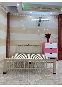 Giường sắt khung hộp kiểu mới 1M X 2M - ĐẠI THÀNH