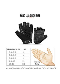 Găng Tay Bao Tay Xe Đạp Nửa Ngón Hở Chống Trơn Trượt Với Thiết Kế Thoáng Khí, Hút Mồ Hôi, Đàn Hồi Chống Sốc Cho Xe Đạp Thể Thao MTB, Địa Hình