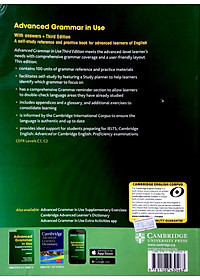 Advanced Grammar in Use Book with Answers  Edition: A Self-Study Reference and Practice Book for Advanced Learners of English