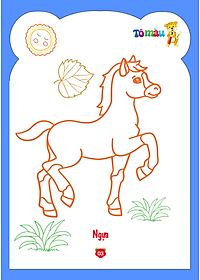 Tô Màu Động Vật - Tập 4 (Song Ngữ Anh - Việt)