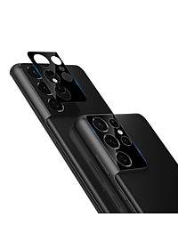 Kính Cường Lực Bảo Vệ Camera Nillkin InvisiFilm cho Samsung Galaxy S21 Ultra (Bộ 2 Miếng) - Hàng Nhập Khẩu
