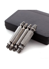 Bộ 4 mũi tháo nhổ bu lông ốc vít gãy độ cứng 61 siêu bền