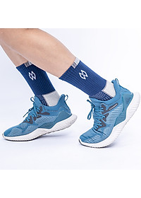 Hộp 5 đôi tất thể thao đá bóng, tennis, cầu lông, chạy bộ chống trơn trượt sợi cotton MRM Manlywear - CB5TTTCDMM