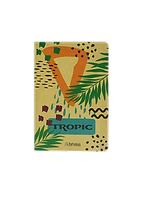 Combo 5 Tập Sinh Viên 4 Ly Ngang 200 Trang ĐL 70g/m2 - FAHASA - Bìa Kraft (Mẫu Màu Giao Ngẫu Nhiên)