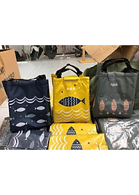 Túi  đựng hộp cơm giữ nhiệt hình cá