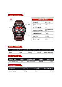 Đồng hồ đeo tay nam 24 giờ 
NAVIFORCE 9162