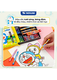 Bút Sáp màu Thiên Long Doraemon CR-C05/DO - 16 màu