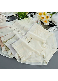 Quần lót nữ lụa tàng hình,đũng kháng khuẩn,co giãn 4 chiều,mềm mại,thoáng mát, không lộ viền cao cấp