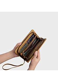 Ví Lata ( Thời trang nữ kiểu cầm tay dáng dài - Ví da VN44 )