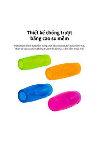 Dụng cụ hỗ trợ cầm nắm bút cho học sinh Deli - vỉ 4 chiếc - 507
