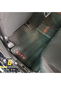 Thảm sàn, lót sàn cao su 3D cho Honda City 2015-2021