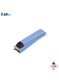 Bấm móng tay cao cấp Kai, phần bọc nhựa được thiết kế dùng để làm nơi chứa móng tay trong khi cắt, bấm tránh rơi vãi khắp nơi - nội địa Nhật Bản