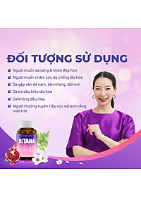 [Hộp 30v] Viên Uống Trắng Da Ritana Ecogreen Chứa Glutathione Mờ Sạm Nám, Chống Nắng Cho Da
