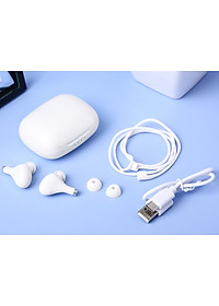 Tai nghe Bluetooth True Wireless Rapoo I300 Trắng - Hàng chính hãng