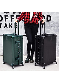  Vali Kéo Khung Nhôm Khóa Sập Chống Bể Vỡ, Chống Trầy Xước Size 20inch & 24inch & 28inch