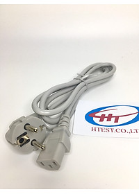 Dây Nguồn PC - Cắm PC - Màn Hình Máy Tính - Nồi Cơm Điện. Hàng Chính Hãng , màu xám 1,6 mét.