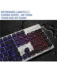 Bàn Phím LED LANGTU L1B cho máy tính - Hàng nhập khẩu
