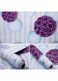 Giấy dán tường Hoa Hồng Tròn WP0080 10M 