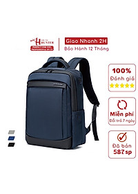 Balo học sinh Arctic Hunter chất liệu Oxford chống nước, có cổng USB - B00478