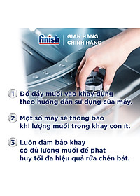 Combo phụ gia: Nước làm bóng 500ml + Dung dịch vệ sinh máy 250ml + Muối rửa chén bát 1kg